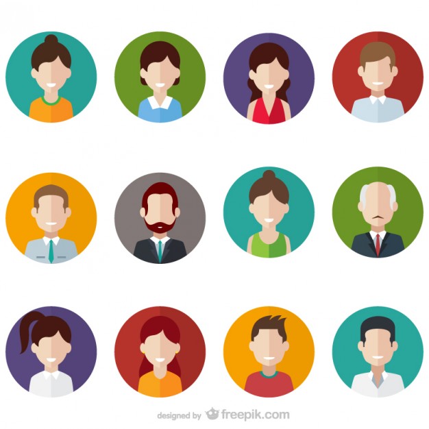 human icon vector free download