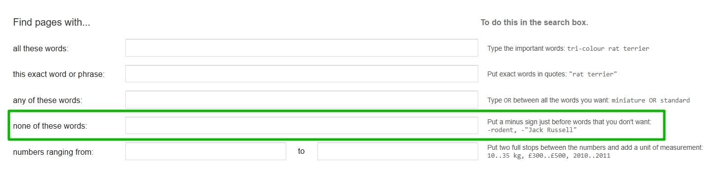 how-to-exclude-a-term-from-google-search-rush-analytics