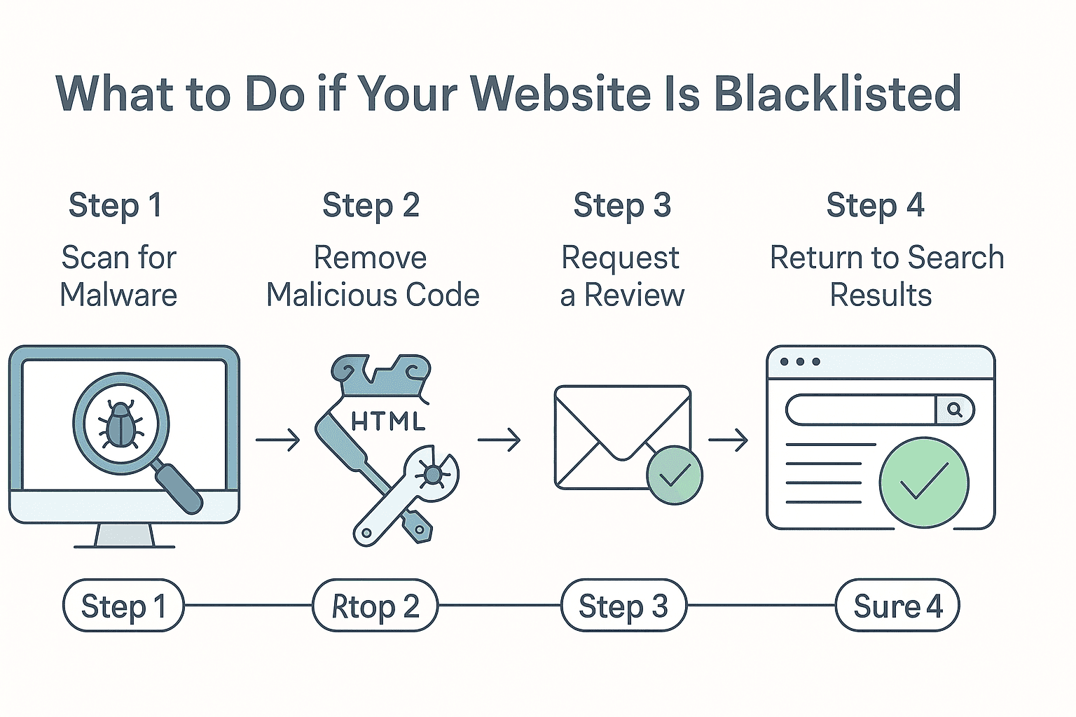 What to do if site is blacklisted