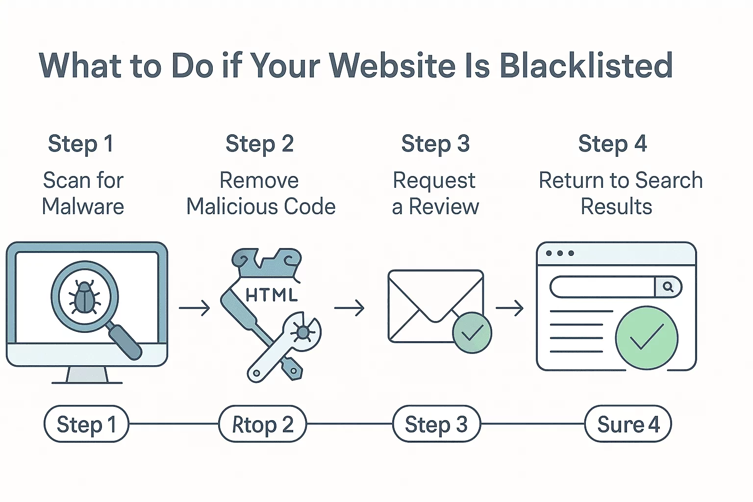 What to do if site is blacklisted