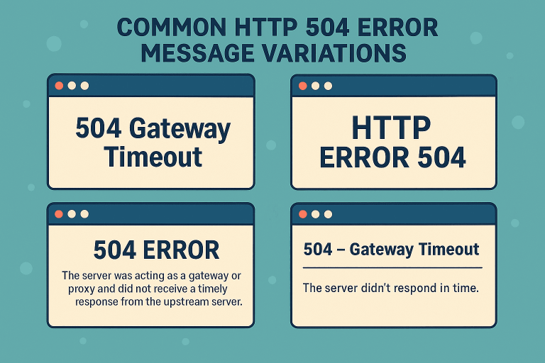 504 Status Code: What Is It & How To Fix It?
