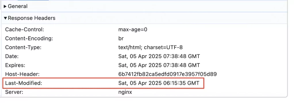 Developer Tools Headers