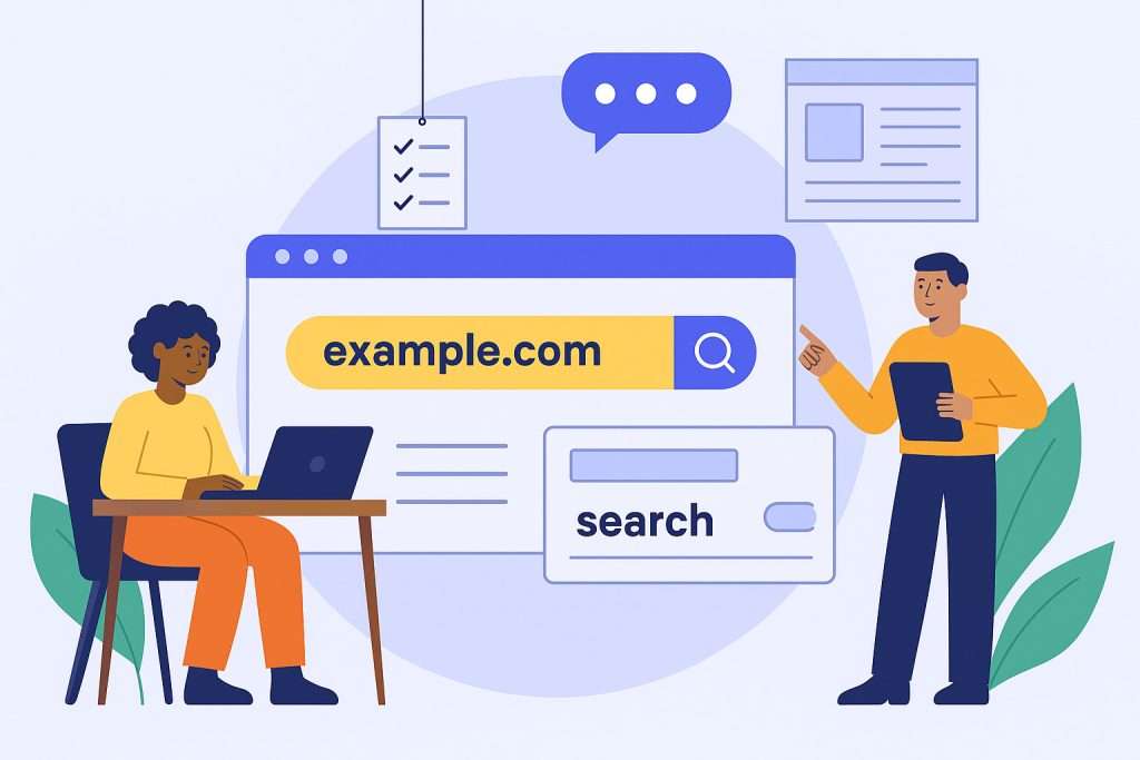 Searching Within Any Website