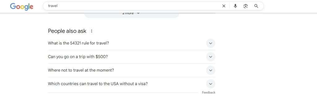 People Also Ask